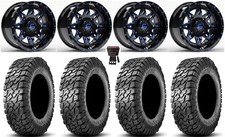 Fuel Lethal 15 Wheels Blue 32 Predator Tires Honda Pioneer 1000 Talon Fuel Lethal 15 Wheels Blue 32 Predator Tires Honda Pioneer 1000 Talon
