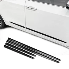 XmuxHai 4PCS Dent Prevent Car Door Protector,Door Molding Trim Kit Strips,Uni...