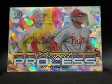 2023 Bowman Chrome Prospect Process Justin Crawford #PRP-7 Atomic 38/150