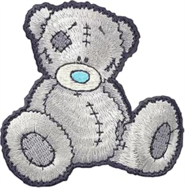 Tatty Teddy Sitting Sew On Patch (Paperback Book)
