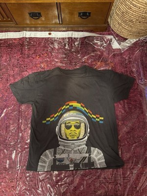 Vintage Kid Cudi T-Shirt XXL 2XL Day N Nite Man On The Moon Rap Hip Hop