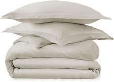 100 Organic Cotton Duvet Cover King Size - Naturally Soft Lightweight  Cooling