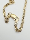 ITAOR Italy Sterling Silver Vermeil 2.5mm Twisted Singapore Chain Necklace 36" — photo 6