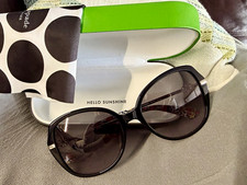 kate spade new york TALIYAH/GI Women's Oversized Black/Gray Gradient UV400