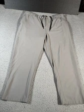 Chubbies Pants Men’s Size XXL 2XL Gray Drawstring Stretch (Fits 38x24)
