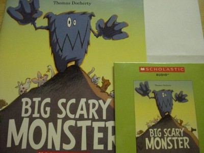 Big Scary Monster Book & Audio CD Book The Fast Free Shipping