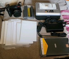 Vintage Kodak EasyShare Printer Dock Series 3  ZD8612 IS Camera  Paper  Ink