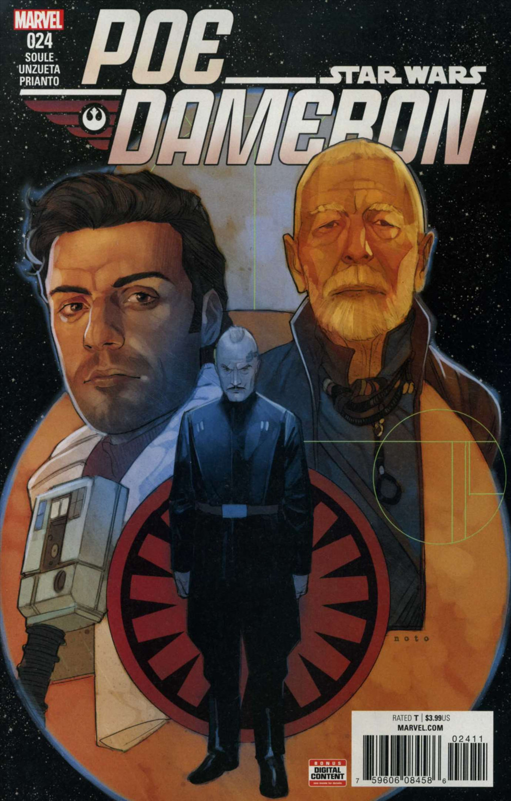 Poe Dameron #24 VF/NM Star Wars Comic by Charles Soule Marvel Combined Shipping