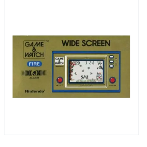 任天堂 海外版 ゲーム＆ウォッチ ワイドスクリーン ファイア FR-27 NINTENDO GAME WATCH WIDE SCREEN FIRE FR-27 International Version
