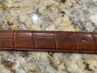 Belt Without Buckle, No Holes , Maybe Exotic Skin? Unmarked, Probably 34 Size — photo 5