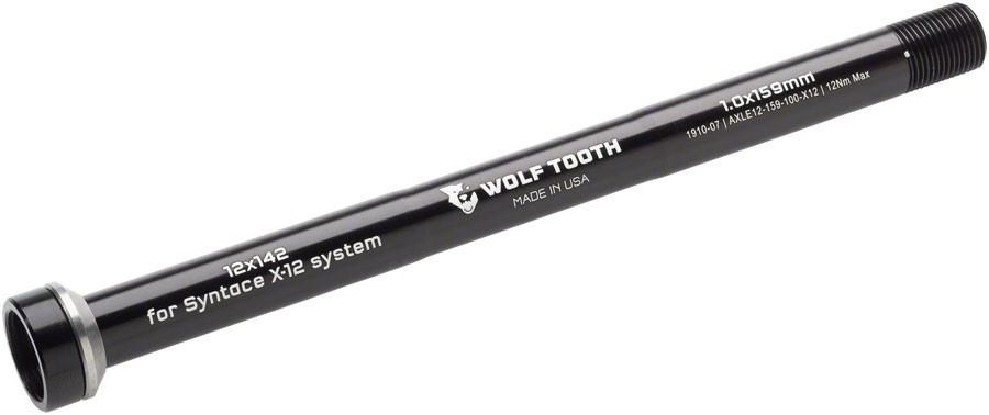 Wolf Tooth M12 Thru Axle for Syntace X-12 System - Durable Aluminum - Stainless 8490₽