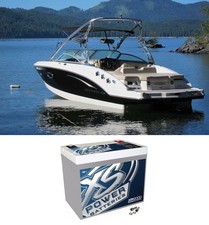 XS Power XP2000 2000 Watt Power Cell Marine Stereo Battery For Boat