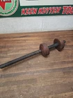 K777- Rare antique 1800s Auxer & Remley Lancaster Pa Wood Screw Clamp Vise