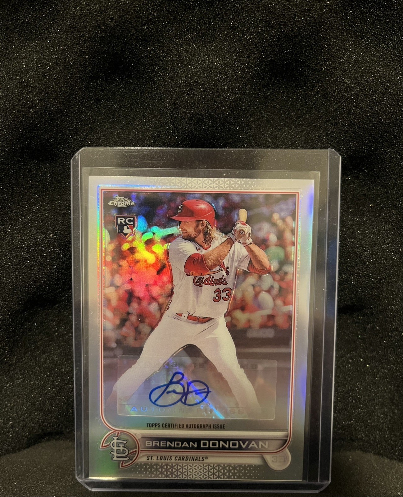 2022 Topps Chrome Update Auto Brendan Donovan #AC-BDO Rookie Auto RC