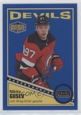 2019 O-Pee-Chee Platinum Retro Rookie Rainbow Blue /149 Nikita Gusev #R-92 08hr