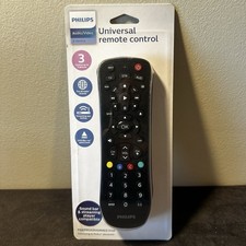 Philips Universal Remote Control, Audio/Video 3 device Black, SRP9232D/27 NEW
