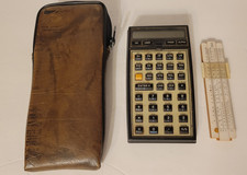 VINTAGE HP-41 Calculator With Case (READ DESC...