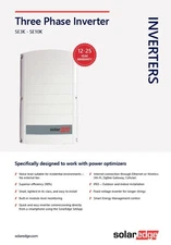 SolarEdge SE10K-RW0TEBNN4 3PH Inverter 10kW SetApp Config, Grid-Tie, New