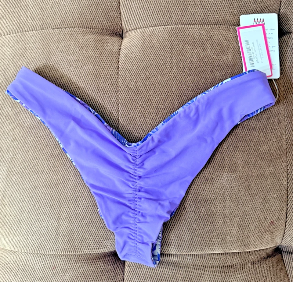 Parte inferior de bikini Wicked Weasel 25 aniversario 277 Boundless Scrunch pequeña nueva con etiquetas Foto 4 de 4