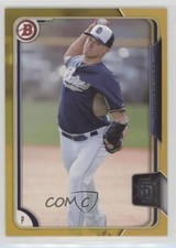 2015 Bowman Draft Gold 17/50 Zech Lemond #127 3k7