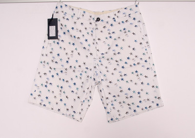 BEABLE Bermuda shorts size W33 New (Cod.Sj2548) White Vintage Dead Stock