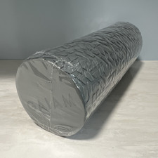 Gaiam Massage Grid Foam Roller, Textured Gray Foam Cylinder, 1 Count