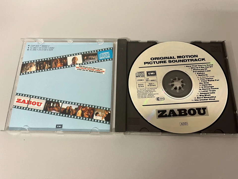 Various – Zabou (Original Motion Picture Soundtrack) CD © 1986 - Freddie Mercury - Bild 2 von 3
