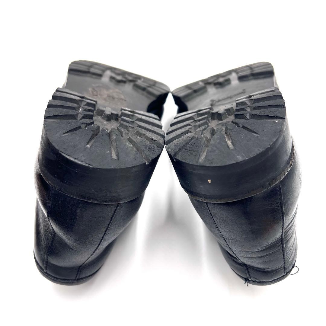 GUCCI Boots Heel Horsebit Leather Black EU37/US7 113176c thumbnail 18