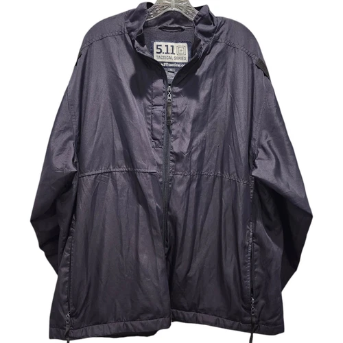 UNDERCOVER Giacca a vento tattica 511 foderata in microfibra impacchettabile tasca nascosta blu XL