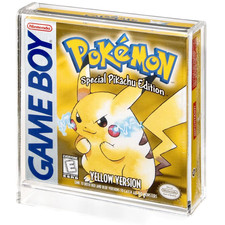 Luxury Clear Acrylic Protective Case Game Boy Box Protector Clear Storage Cards