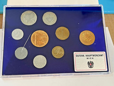 AUSTRIAN MINT COIN SET - 1988 - KLEINMUNZENSATZ OSTERREICHISCHES HAUPTMUNZAMT