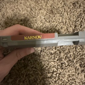 Karnov NES Nintendo Entertainment System 1988 Cartridge Only