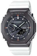 Casio G Shock GBM 2100B 7AJF Bluetooth Tough Solar Metal White CasiOak Watch