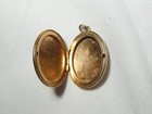 ...Vintage 12K Gold Filled Engraved Floral Design Locket Pendant... — photo 8