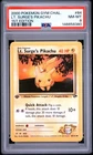 2000 POKEMON GYM CHALLENGE 1ST EDITION #84 LT. SURGE'S PIKACHU PSA 8