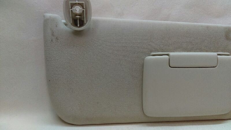 Passenger Right Sun Visor Gray Sunvisor Fits 08-10 DODGE AVENGER Z31-164051