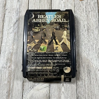 Beatles – Abbey Road 8-Track Cartridge 1969 Rock Pop Apple BXT-383