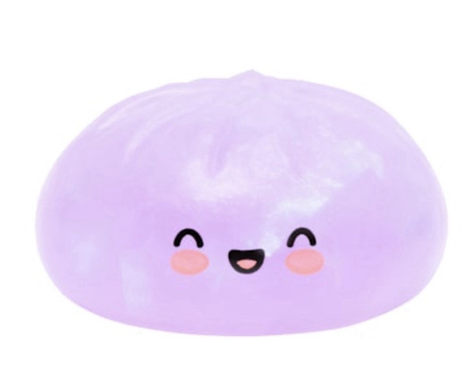 Dumpling Toy Rarest Colour 5x Newest Original Mystery Dumpling: Purple Holographic Viral Squishy ...