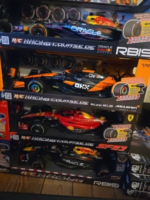 Set Of 4 Maisto Tech 1:10 R/C FORMULA 1 RACING RB19 RED BULL FERRARI MCLAREN