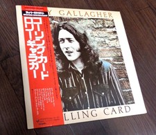 RORY GALLAGHER CALLING CARD 1976 CHRYSALIS CHY1124 JAPAN LP OBI VINYL