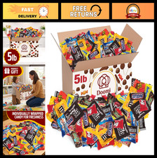 Bulk Assorted Chocolate Candy Variety Pack - Individually Wrapped Treats - 5 lb