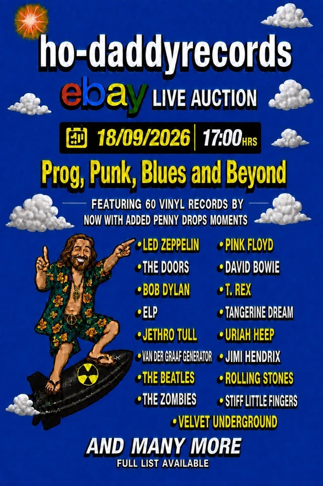 Prog, Punk, Blues and Beyond - Pink Floyd, Led Zeppelin, Beatles, Bowie
