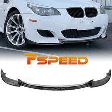 For Bmw M5 E60 H-style 2006-2010 Gloss Black Front Bumper Spoiler Lip Trim