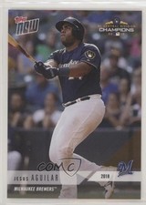 2018 Topps Now Post Season /346 Jesus Aguilar #PS-92 7wf