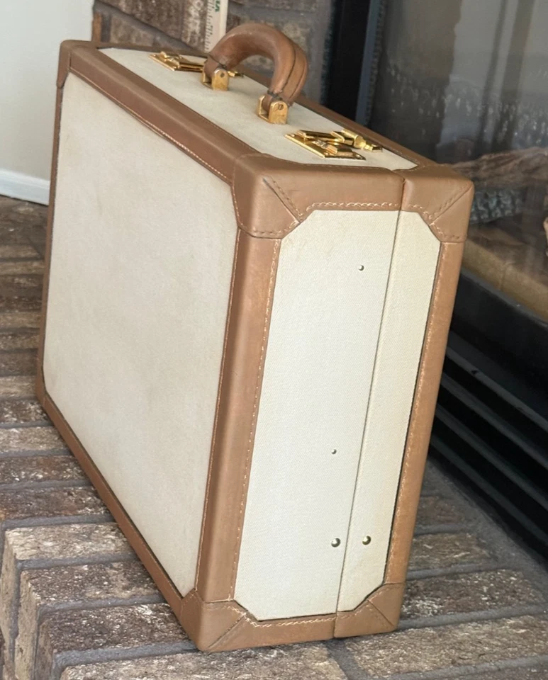 Estuche de viaje de negocios Ghurka 508 maletín usado en buen estado ver detalles. Foto 4 de 4