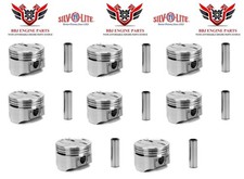 Silvolite .060 Oversize 3.796 Dish Pistons For 1996-2002 Chevrolet 305 5.0 Sbc Silvolite .060 Oversize 3.796 Dish Pistons For 1996-2002 Chevrolet 305 5.0 Sbc