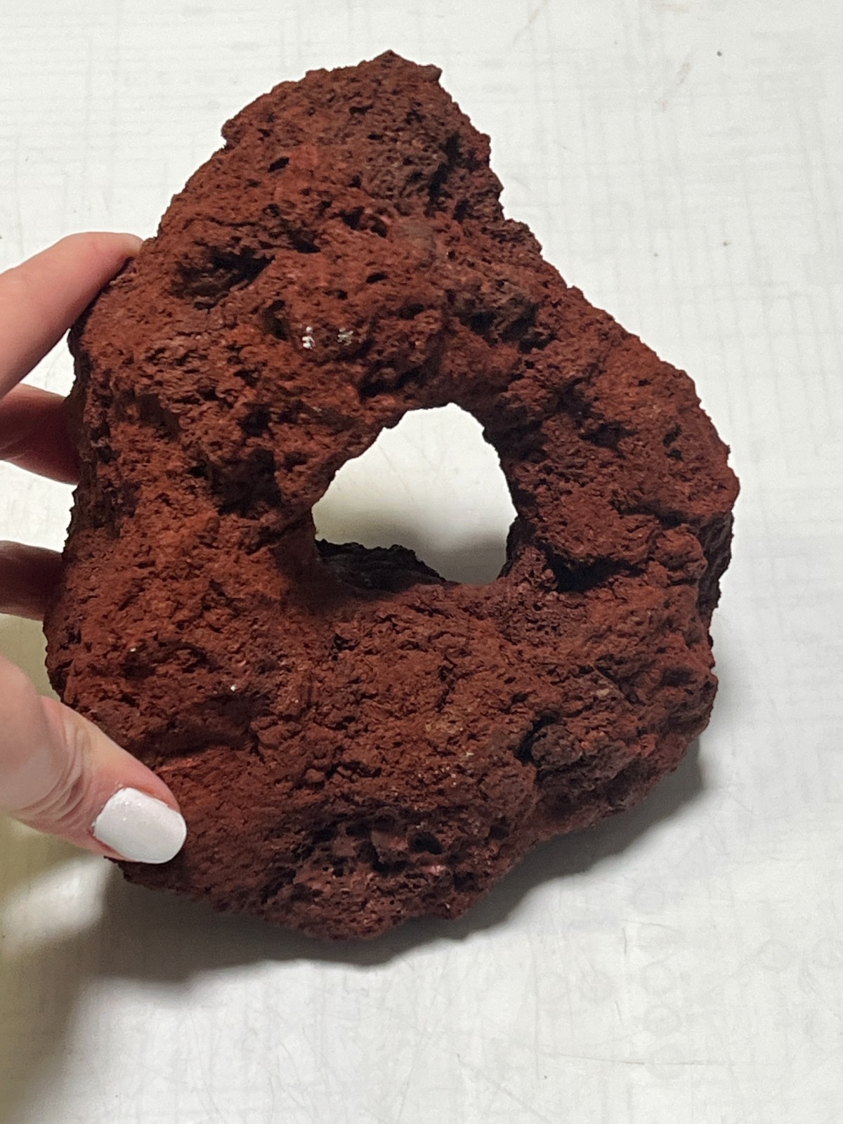 Medium Red Lava Rock – Perfect for Aquariums , Terrariums, for fish reptile