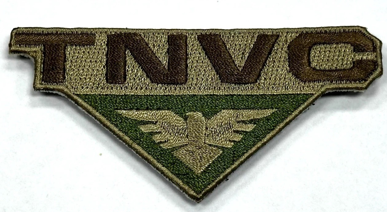 Co) Embroidered Patch, Hook/loop, New