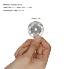 50pcs Tambourine Bell Ring Jingle Bell Stainless Steel For Handbell Tambour ILRF