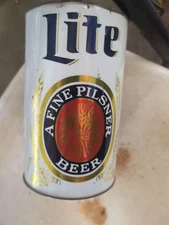 Miller Lite Advertising Beer Can Type Bank - J L Clark Manufacturing